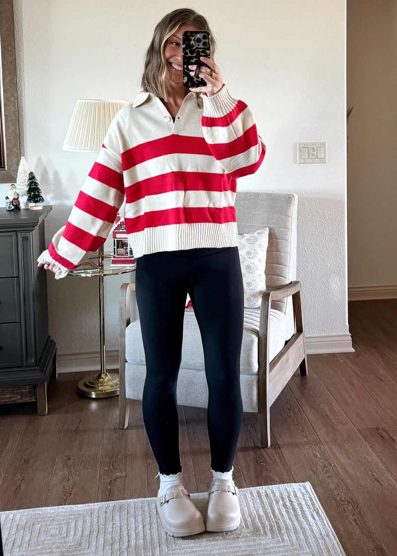 Candy Cane Lane Sweater