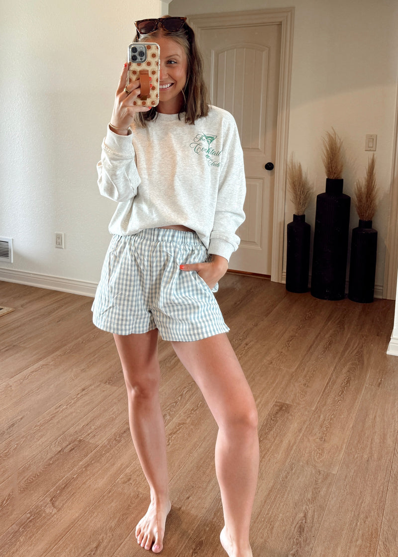 Gloria Gingham Shorts