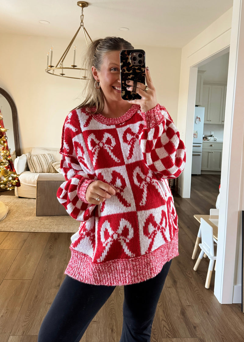 Wrapped up in a Bow Sweater