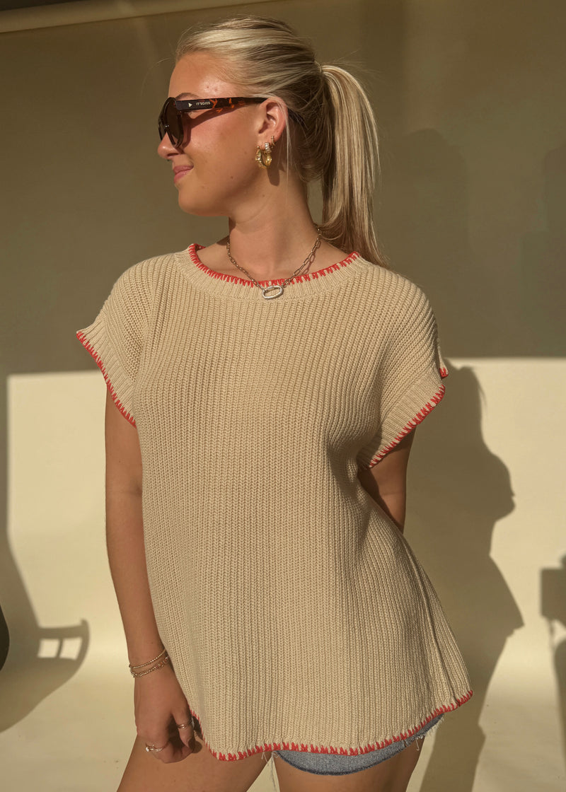Apple Crisp Sweater Top
