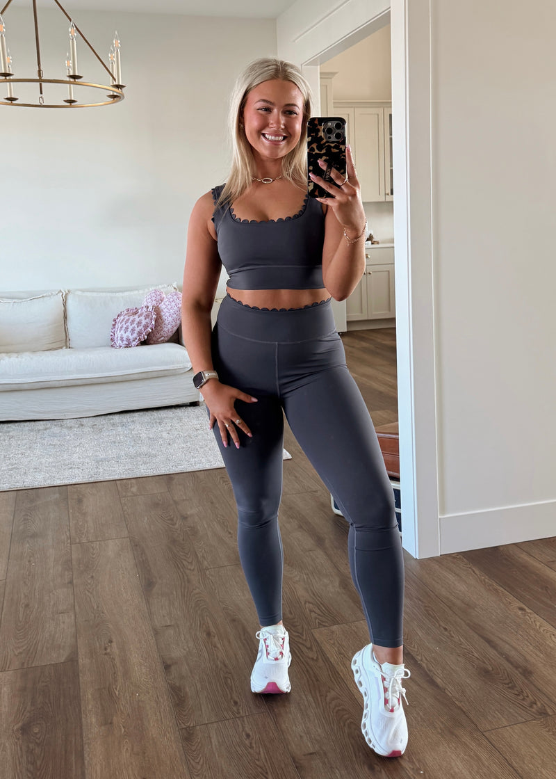 Scalloped Athleisure Set