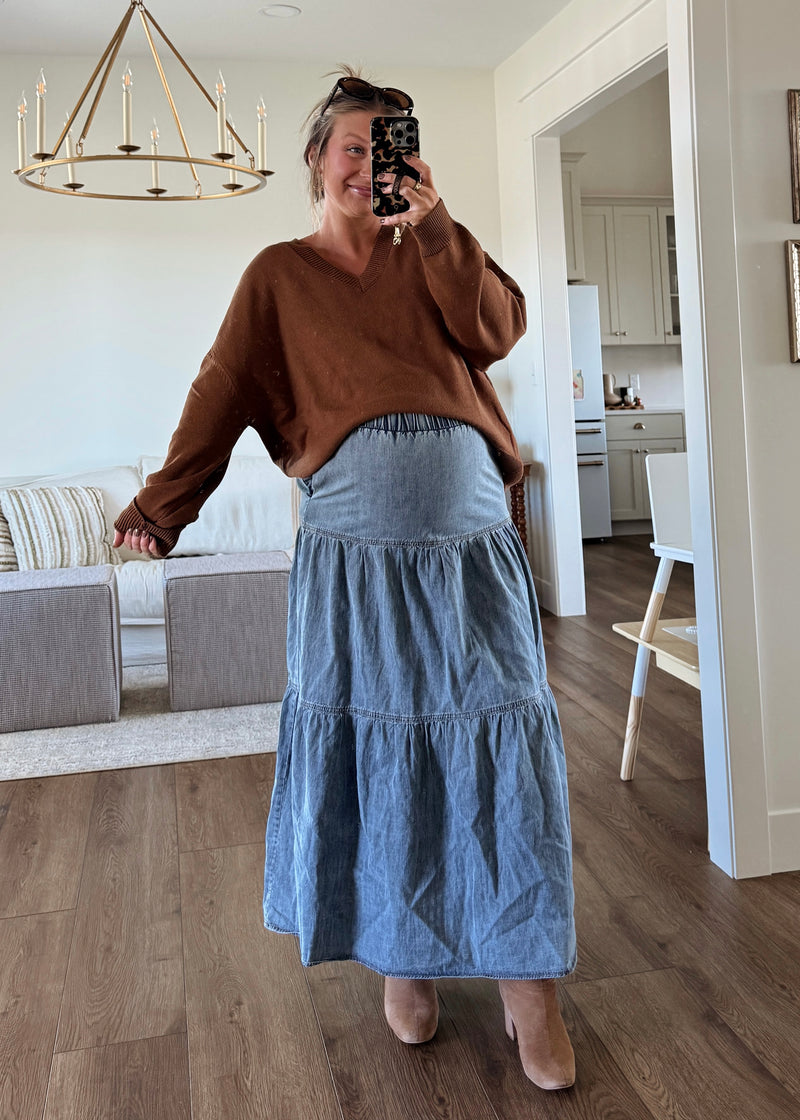 Caramel Classic Sweater