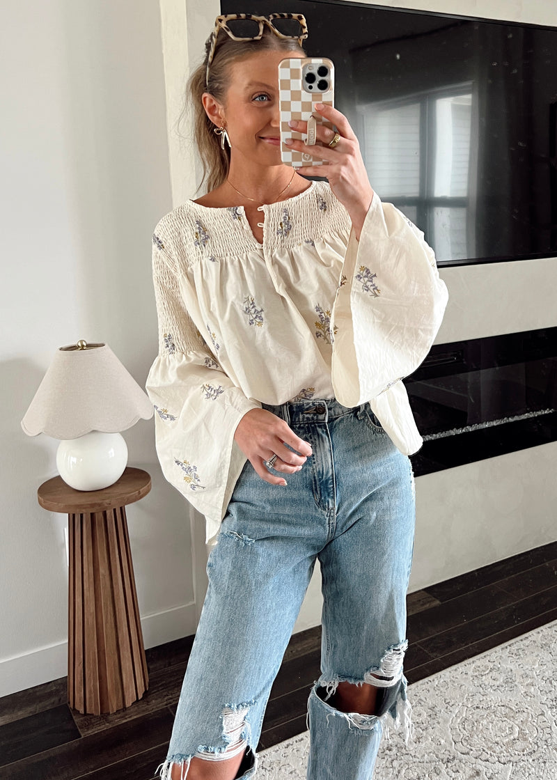 Eva Embroidered Blouse