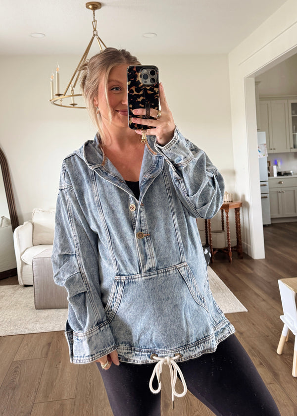 Beckham Denim Hoodie