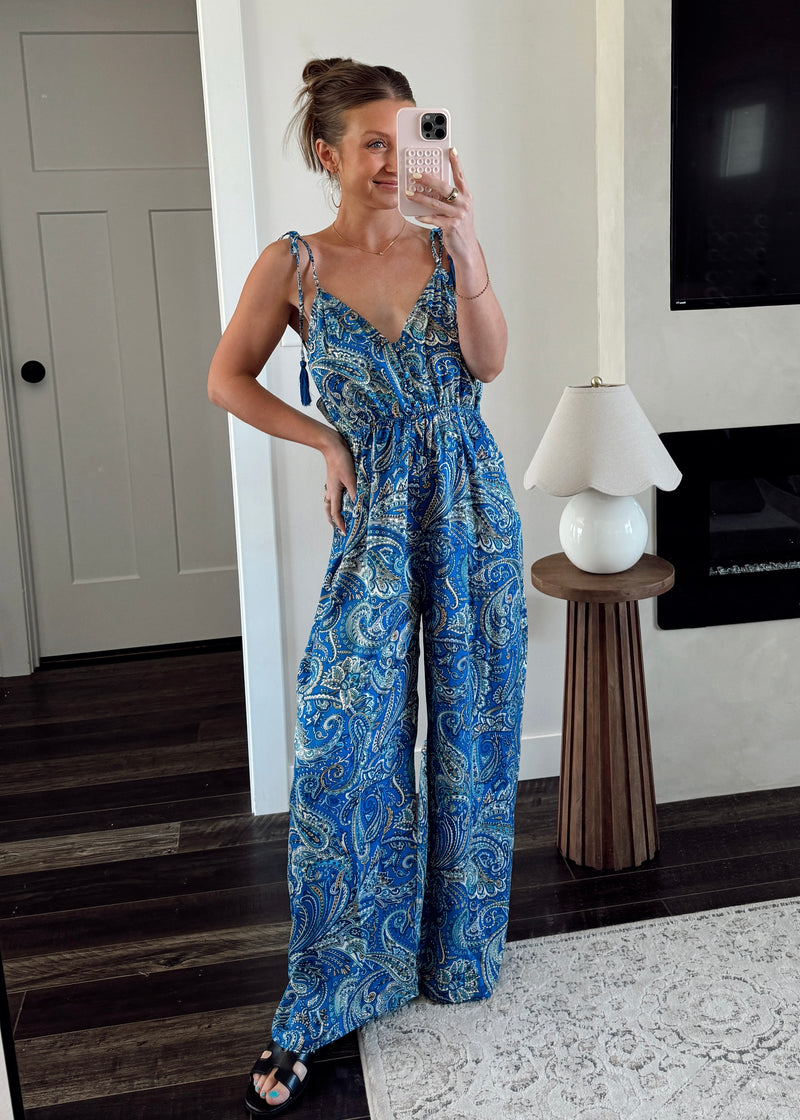 Azul Boho Jumpsuit