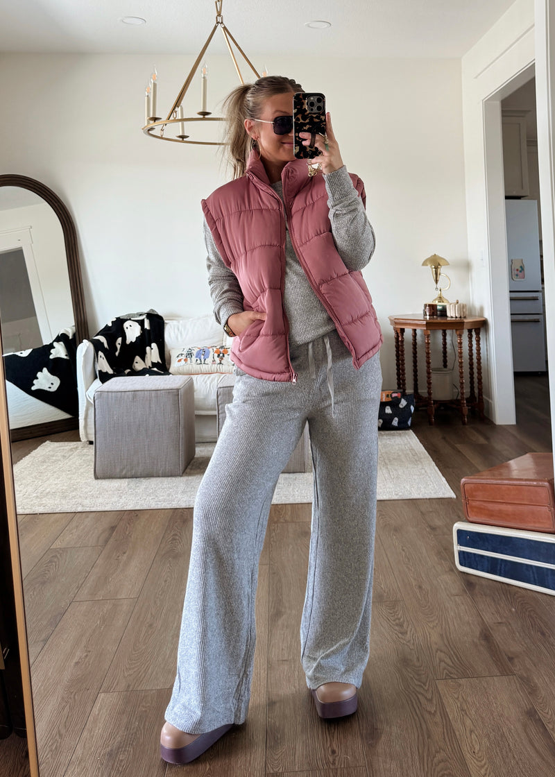Coffee & Waffles Set- Gray