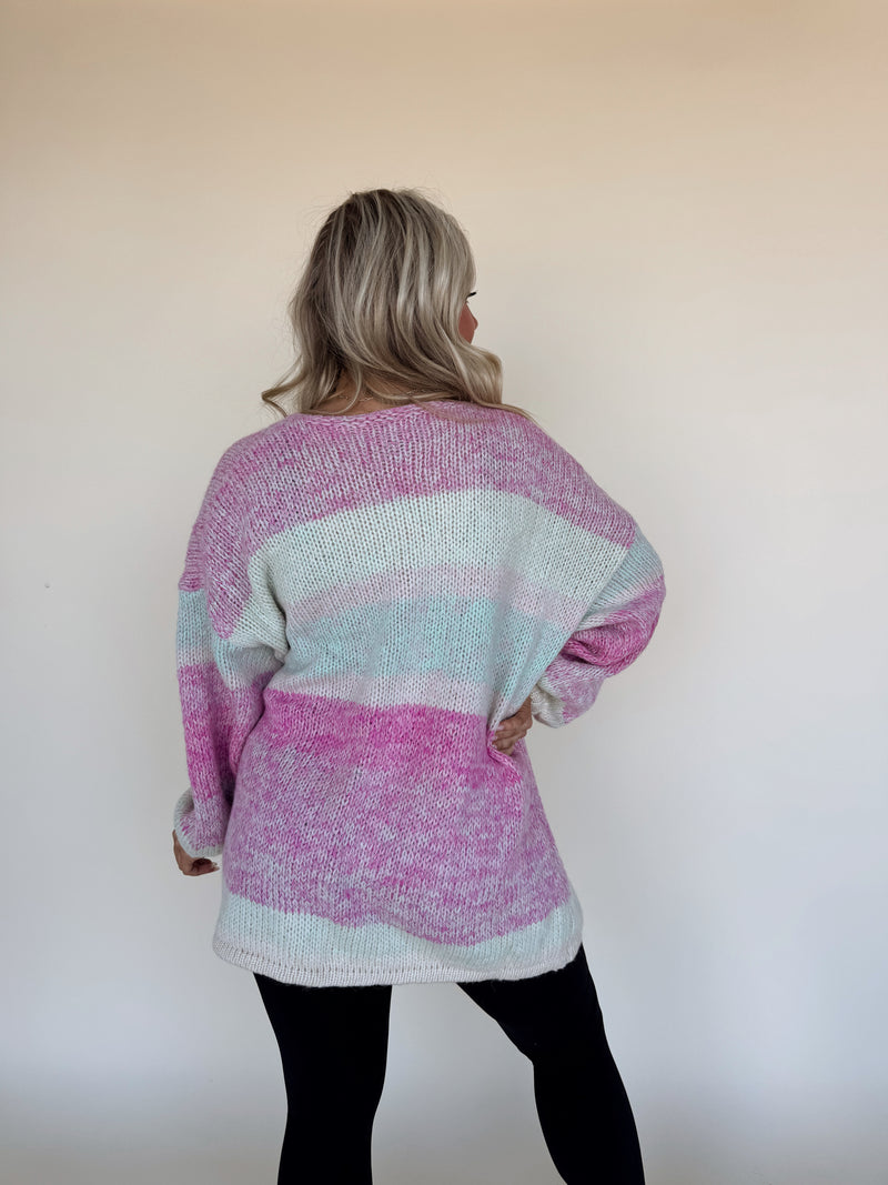 Winter Colors Cardi