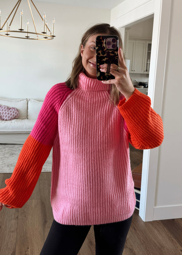 Ski Trip Colorblock Sweater