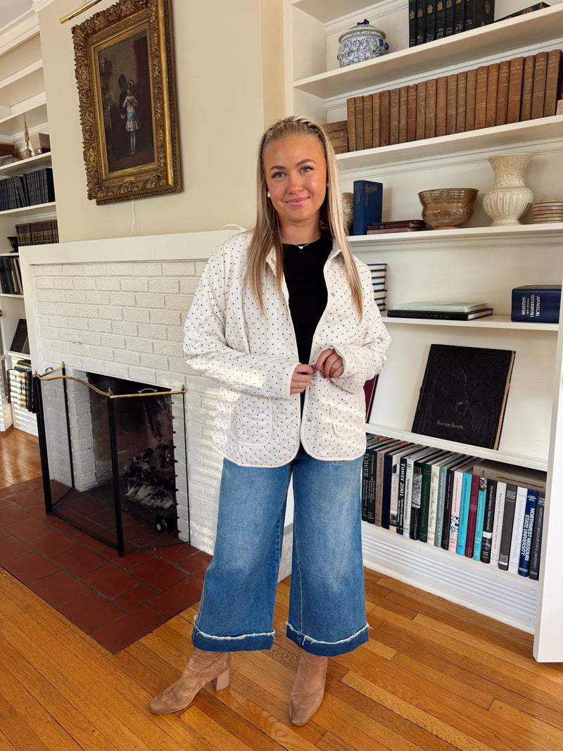 Classic Polka Dot Jacket