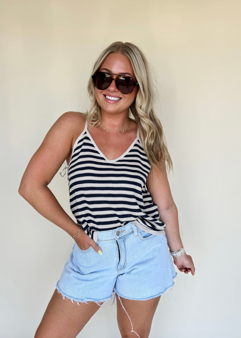 Mackey Stripe Knit Tank