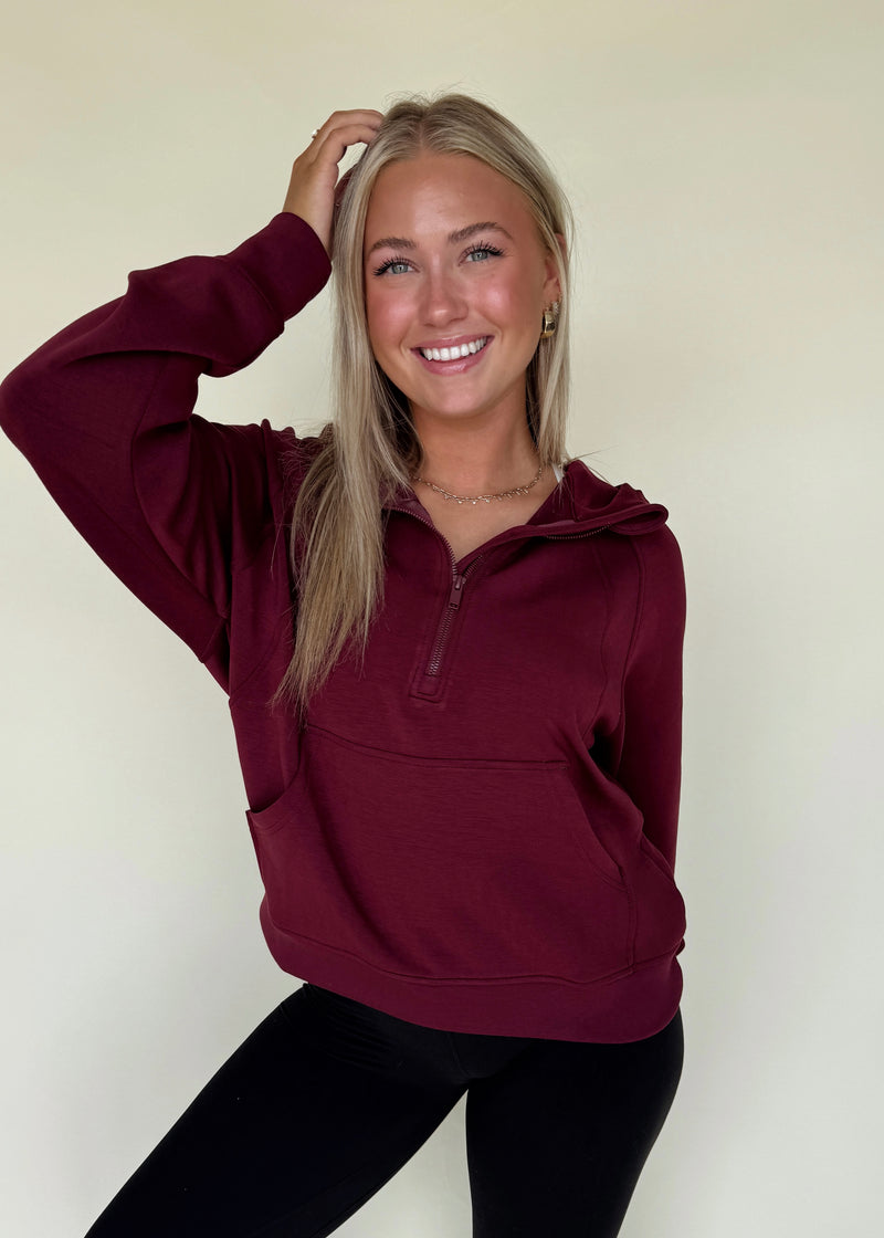 Cloud Pullover- Wine