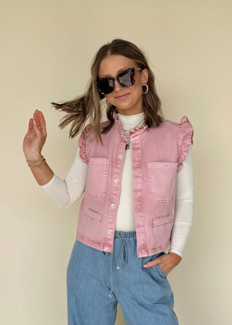 Vera Ruffle Vest