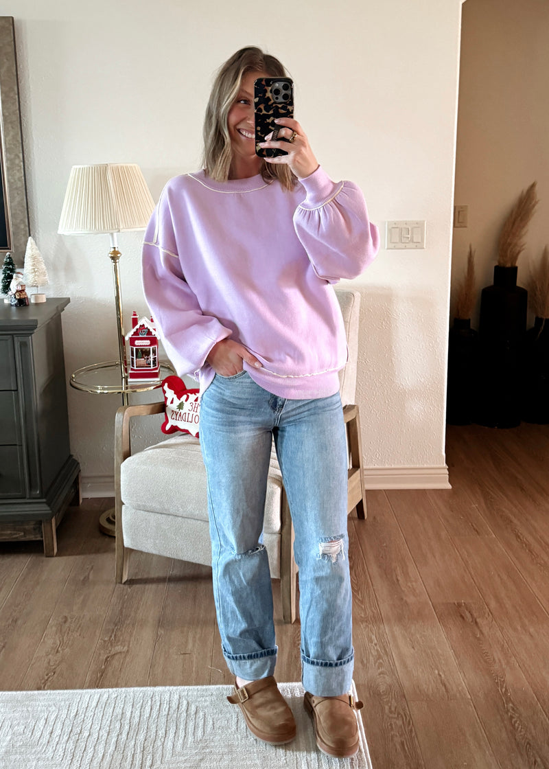 Lumi Lilac Sweater