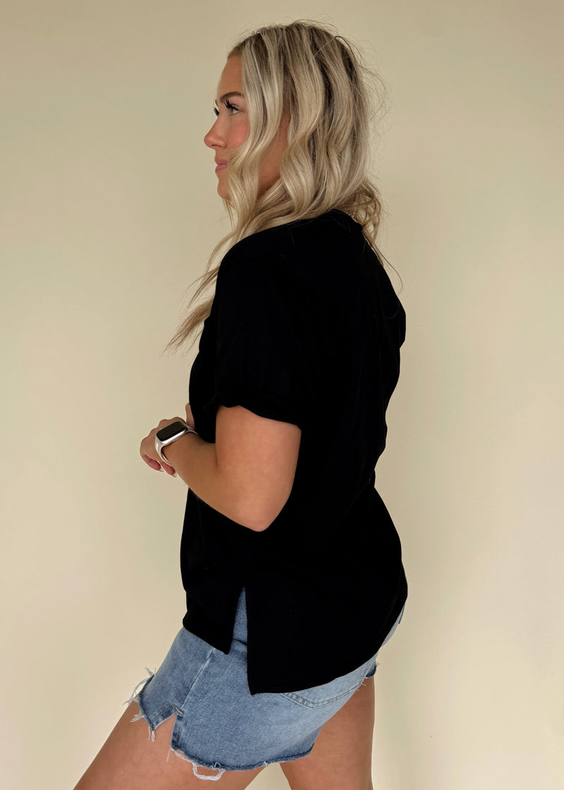Ella Tee- Black