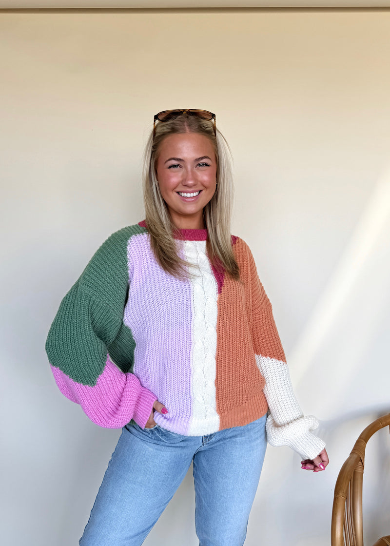 Cozy Colorpop Sweater