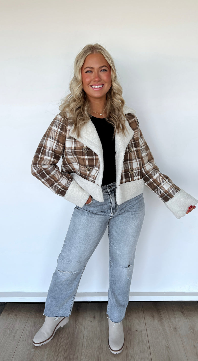 Traditions Plaid Coat