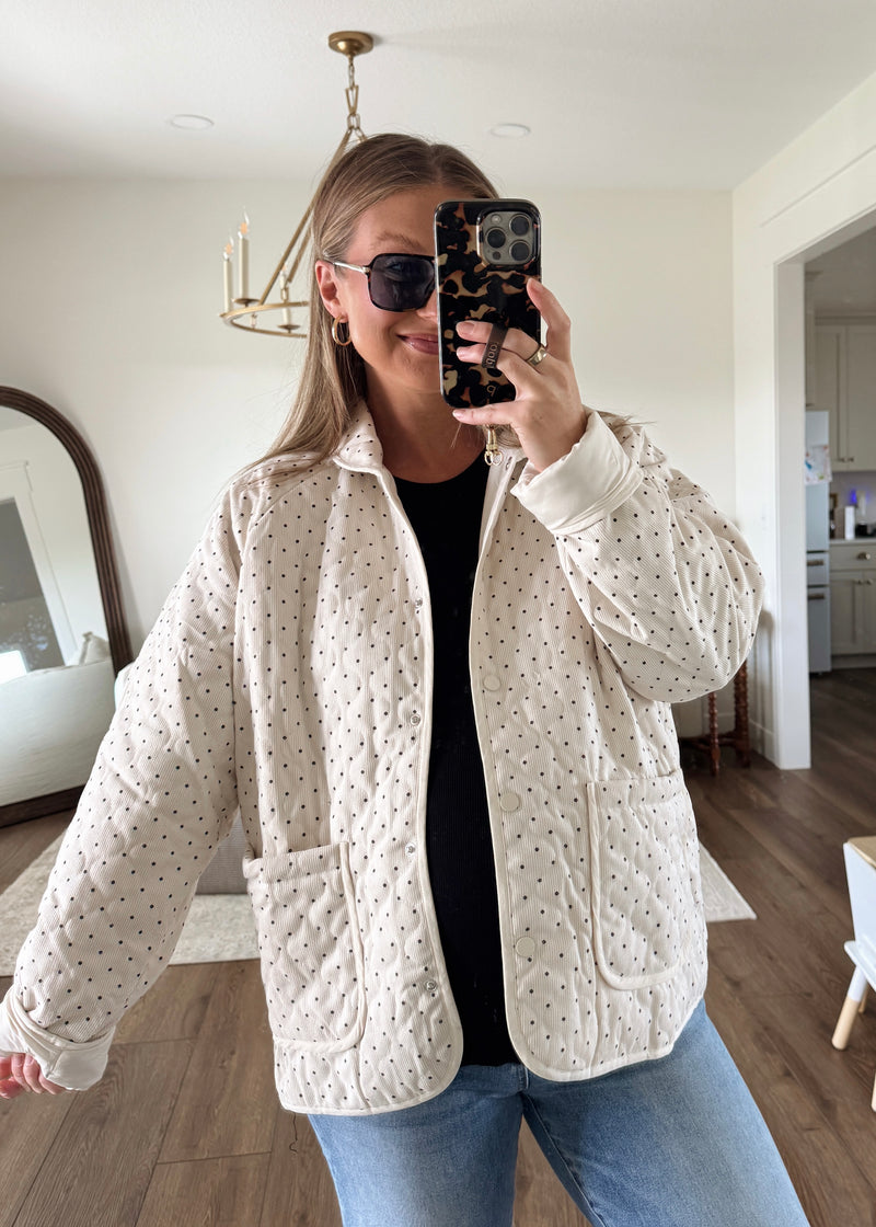 Classic Polka Dot Jacket