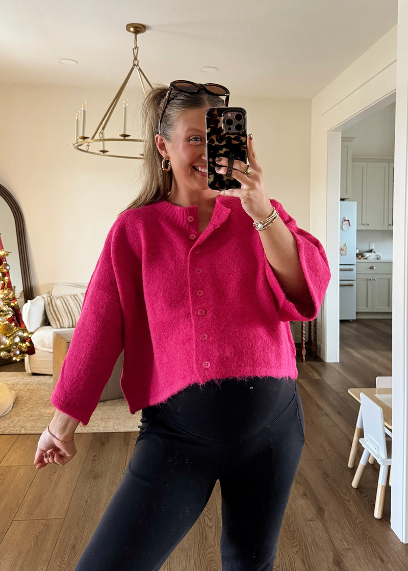 Festive Pink Sweater