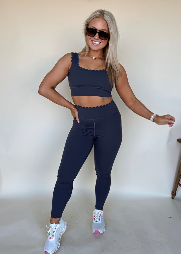 Scalloped Athleisure Set