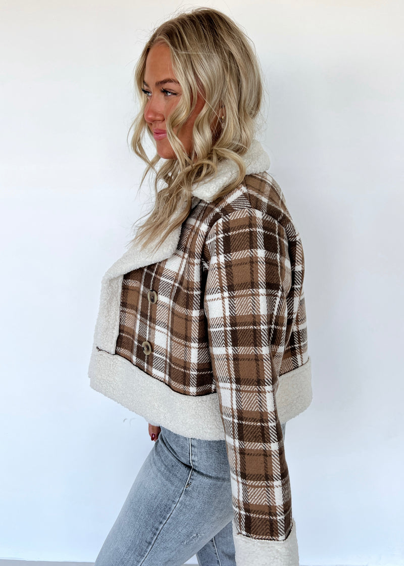 Traditions Plaid Coat