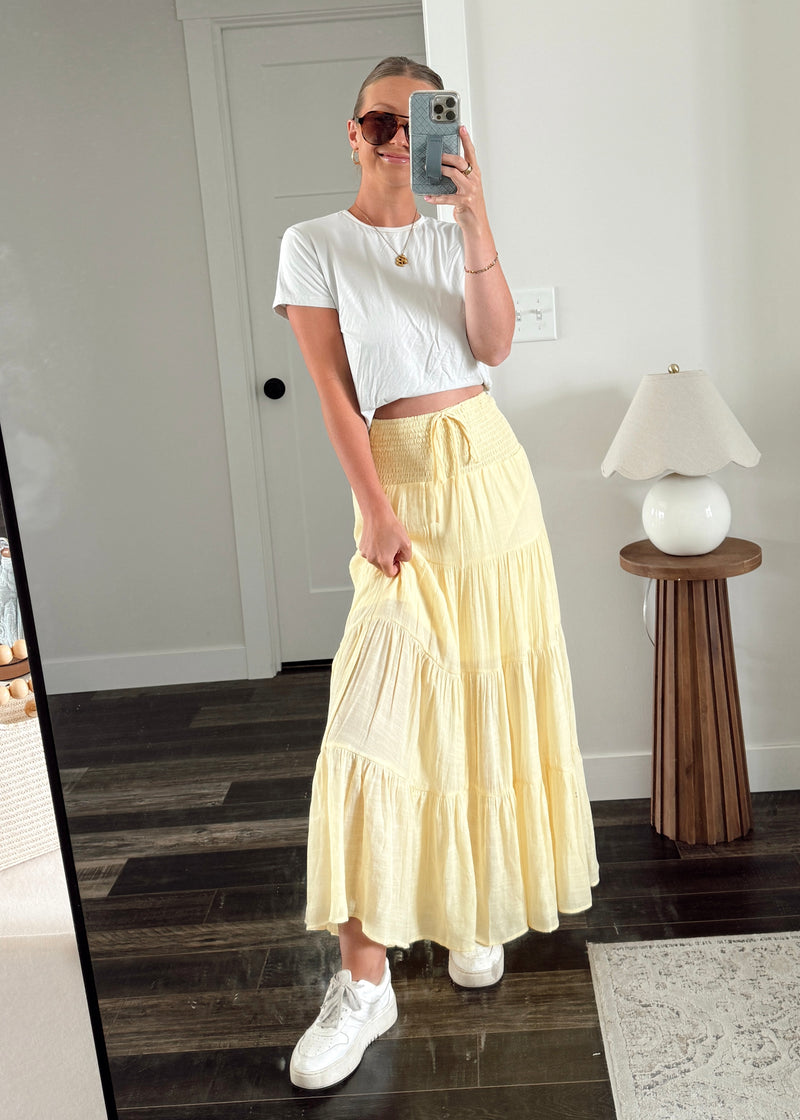 Limoncello Maxi Skirt