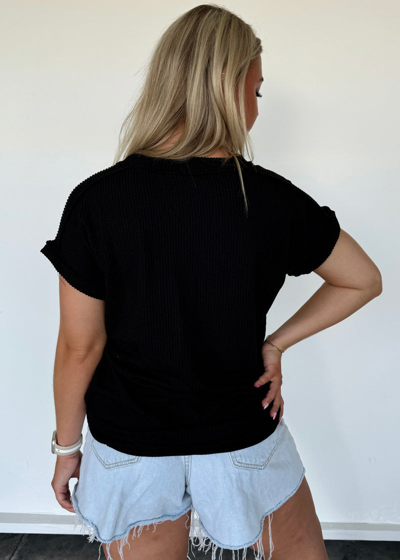 Ry Ribbed Tee