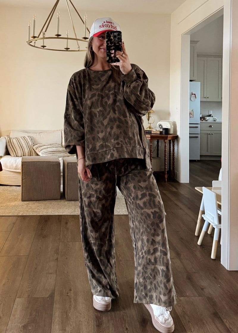 Luxe in Leopard Sweatshirt