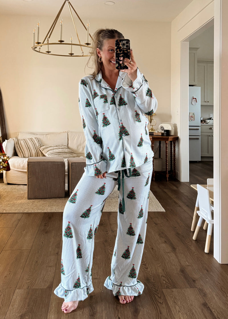 Pinstripe & Pines Jammies