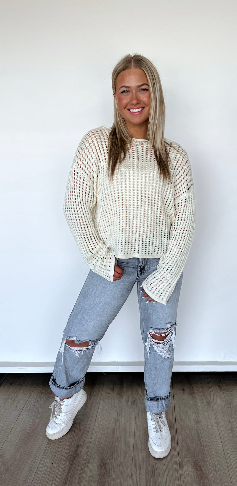 Charlotte Crochet Sweater