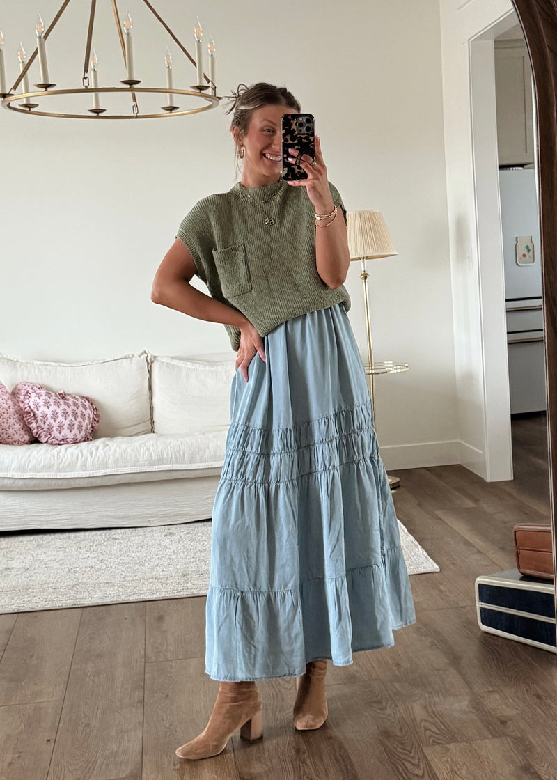 Denim Darling Maxi