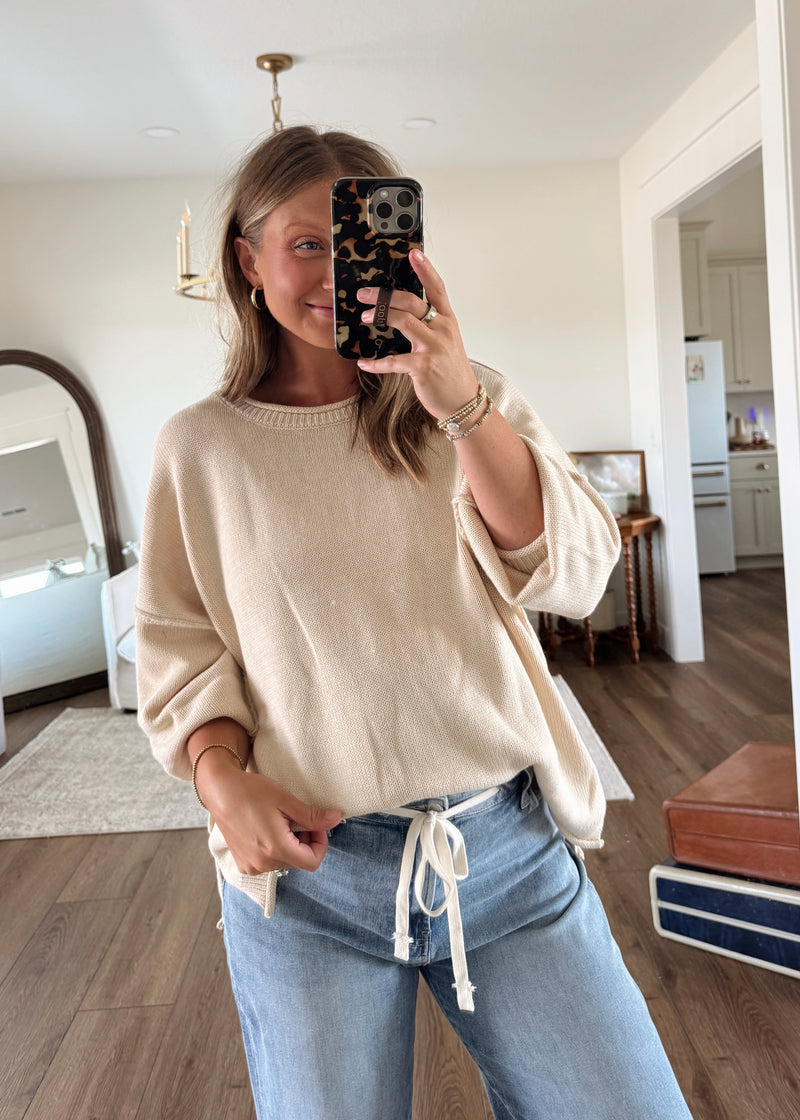 Ember Sweater- Oat