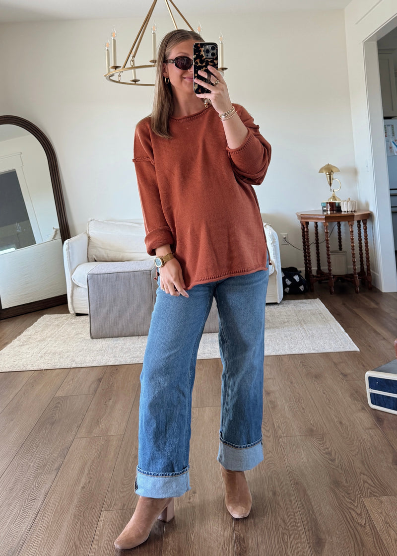 Crisp Leaves Sweater