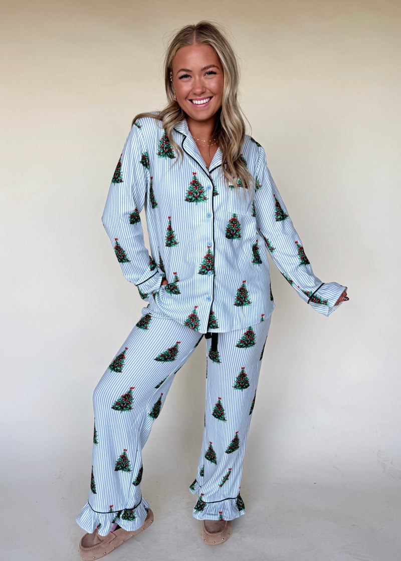 Pinstripe & Pines Jammies