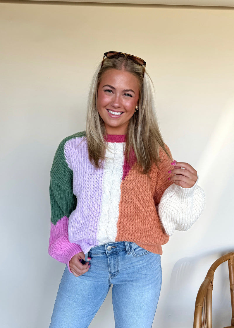 Cozy Colorpop Sweater