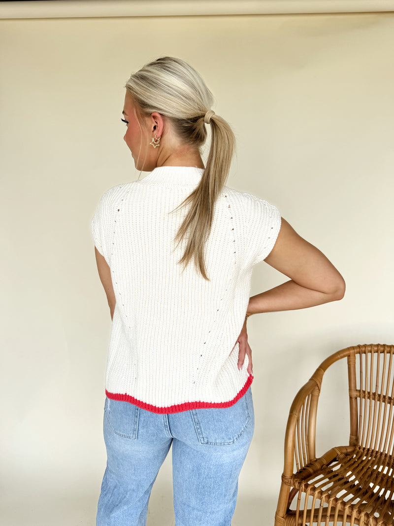 A Touch of Spice Sweater Top