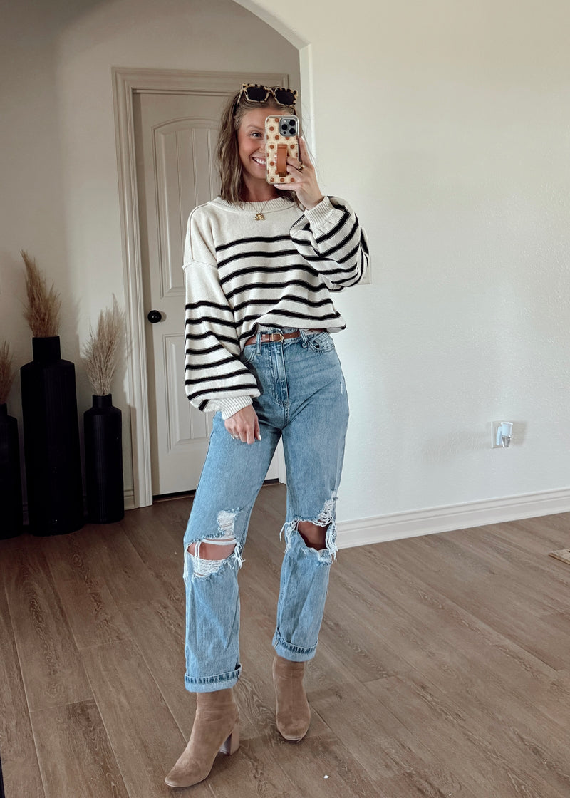 Mylie Stripe Sweater