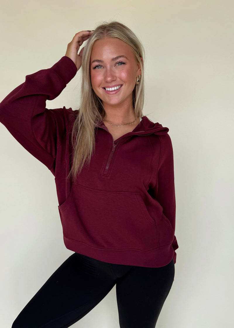 Cloud Pullover- Wine