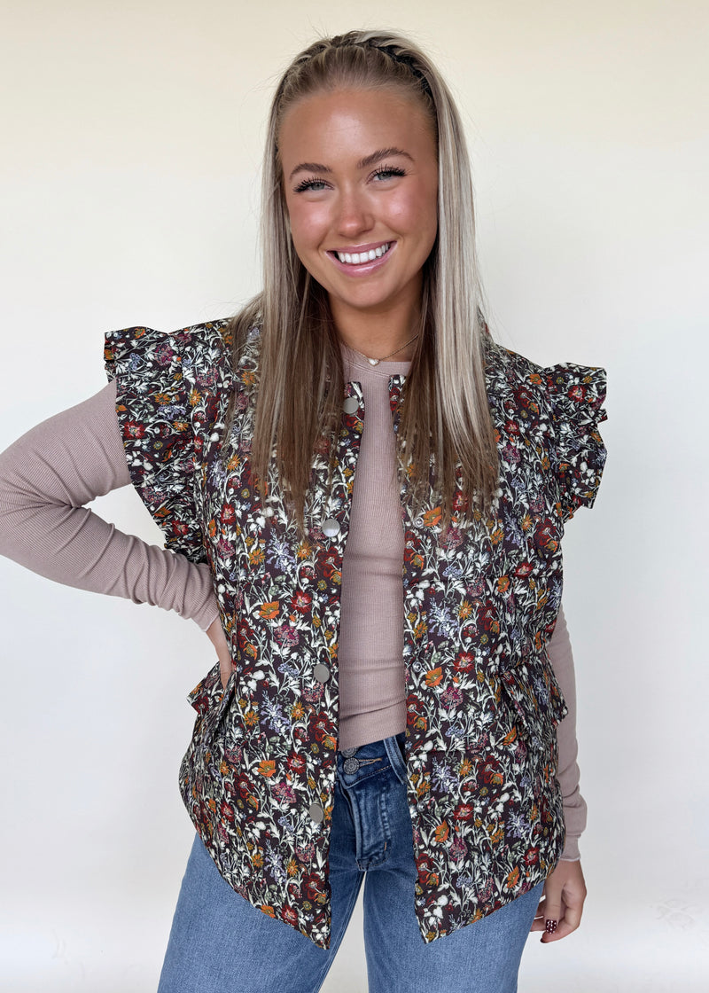 Elliot Essential Ribbed Long Sleeve-Mocha