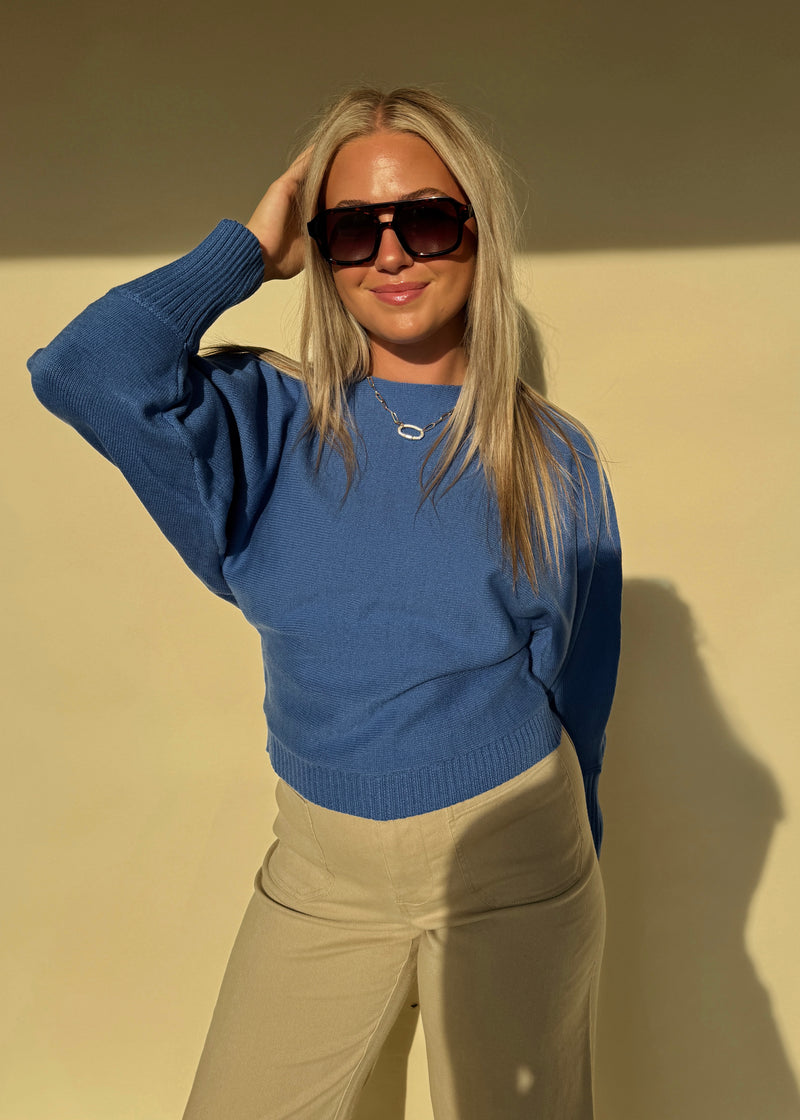 Autumn Blues Sweater
