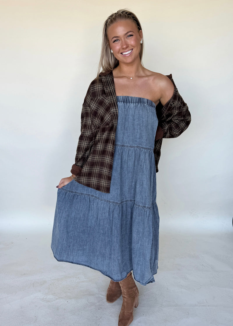 Drew Denim Skirt