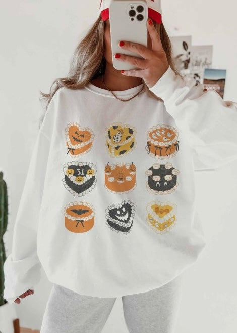 Halloween Cakes Sweatshirt