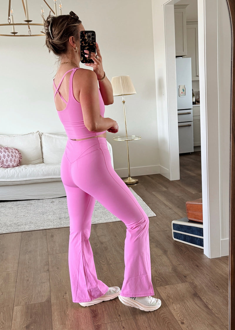 Pink Lover Flares