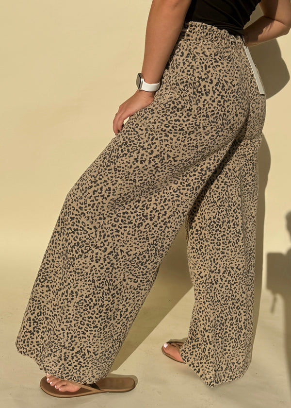 Spotted in Leopard Pants