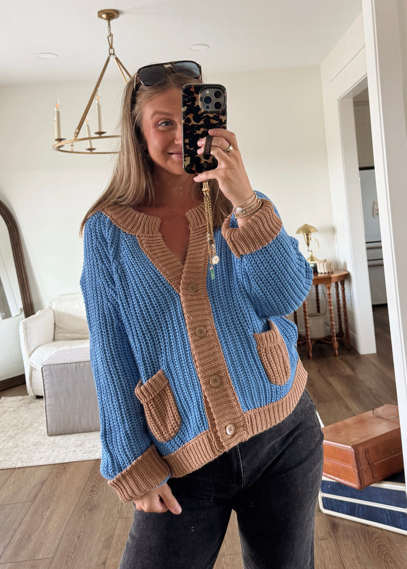 Blue Skies and Crisp Air Sweater