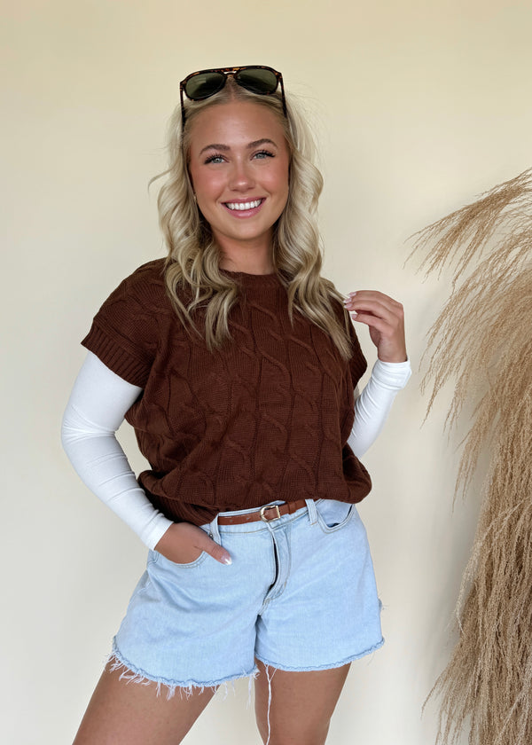 Hazelnut Sweater Top