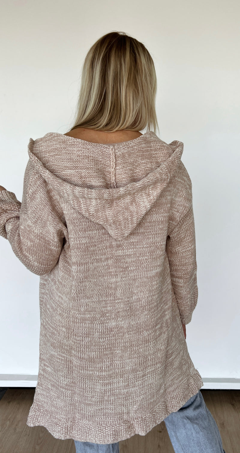 Holly Hooded Knit Cardi