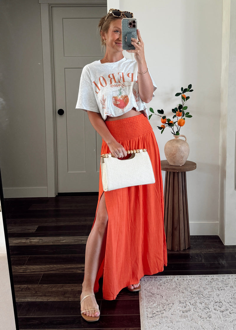 Spritz Season Maxi Skirt