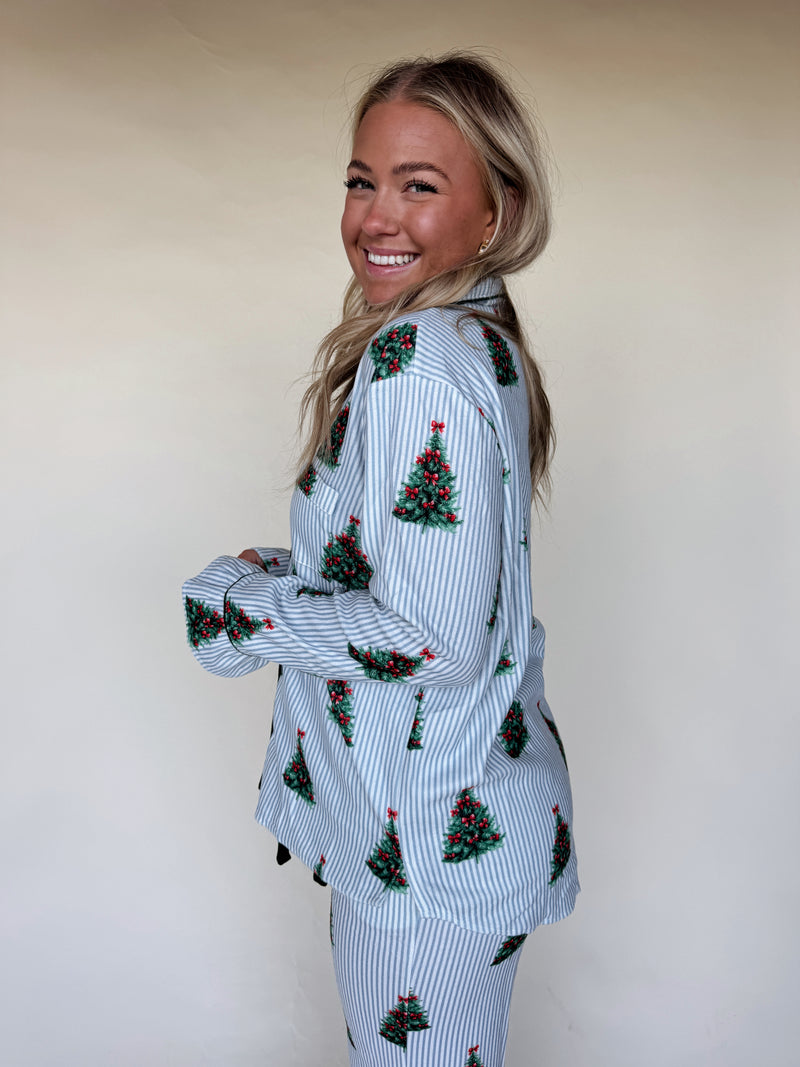 Pinstripe & Pines Jammies
