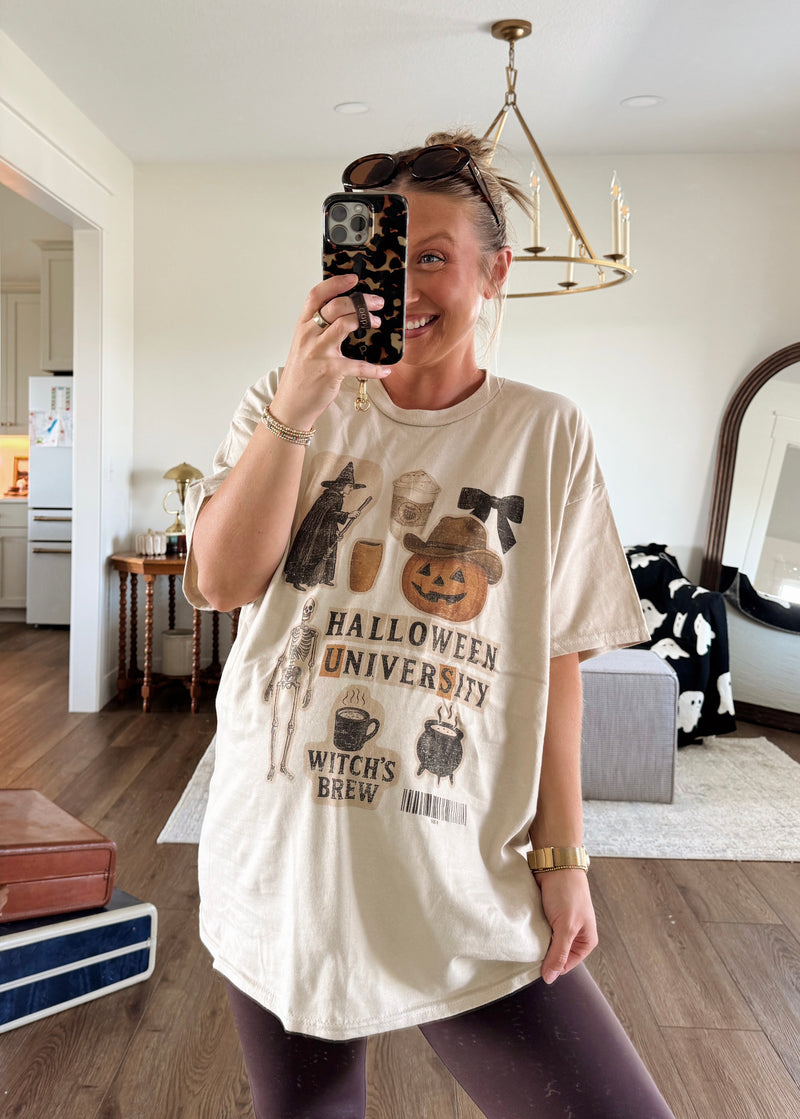 Halloween University Tee
