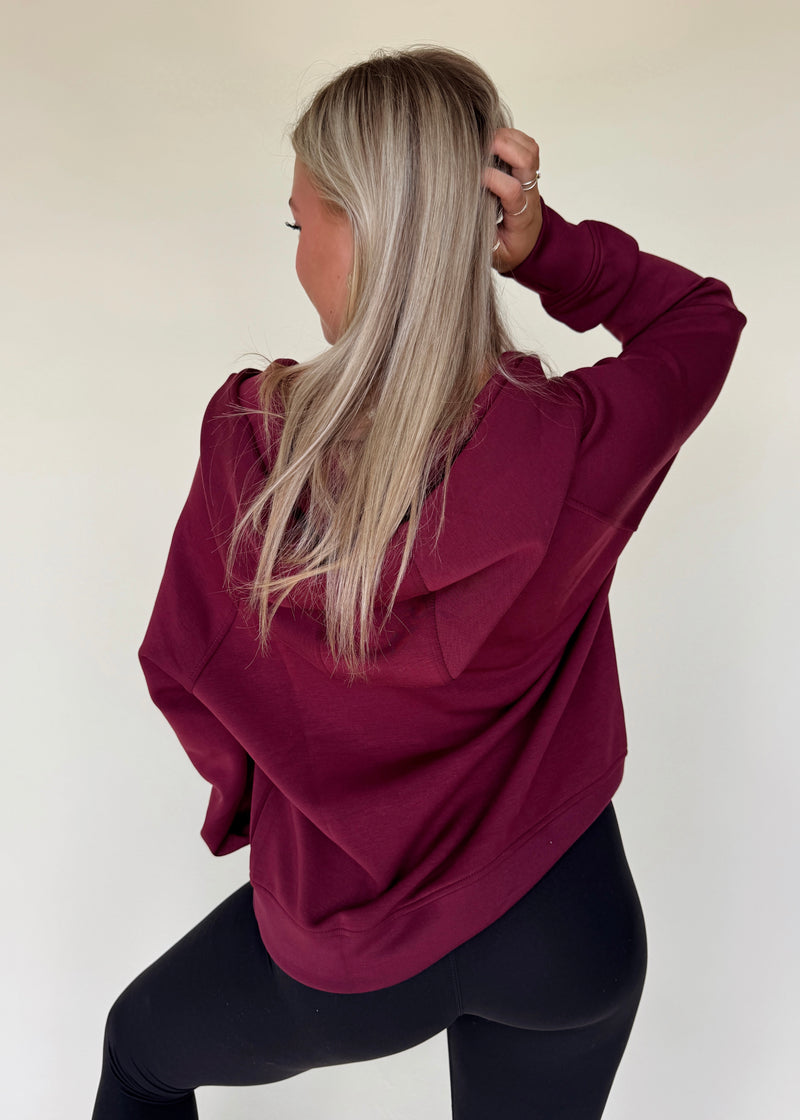 Cloud Pullover- Wine